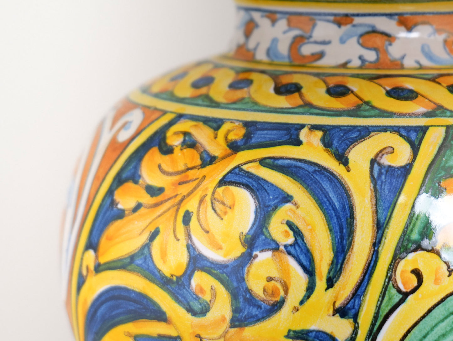 Lume Boccia "Tralcio di vite a sezioni"