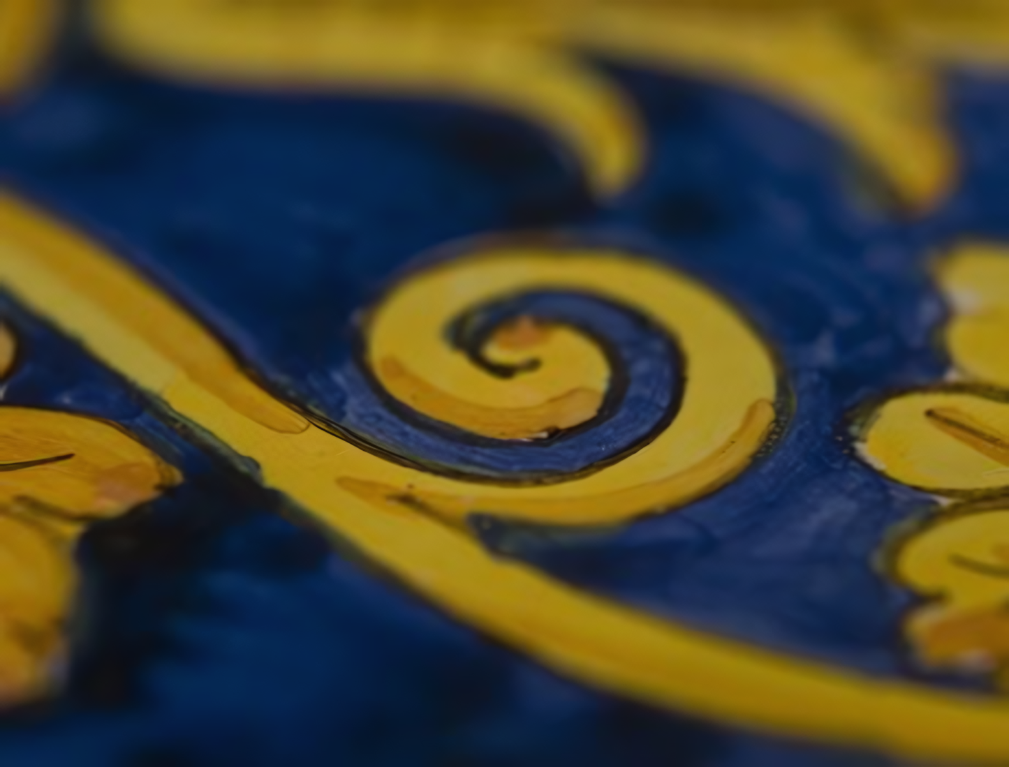 Piatto ottagonale lungo piano