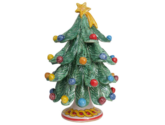 Albero di natale abete puntale stella