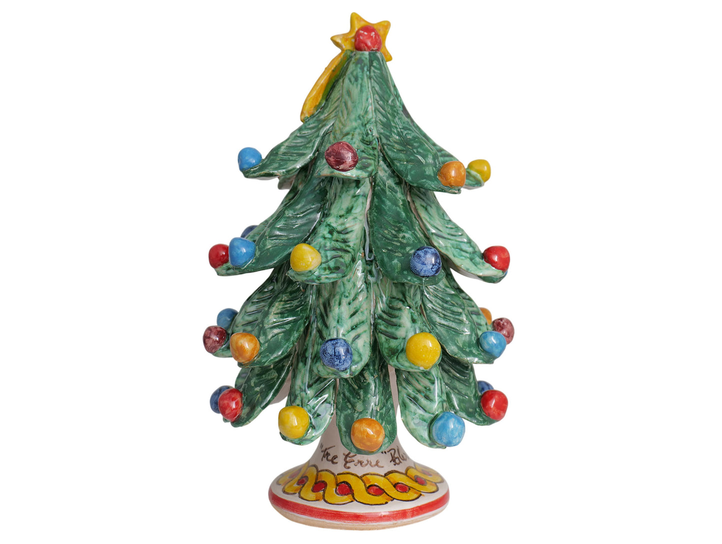 Albero di natale abete puntale stella