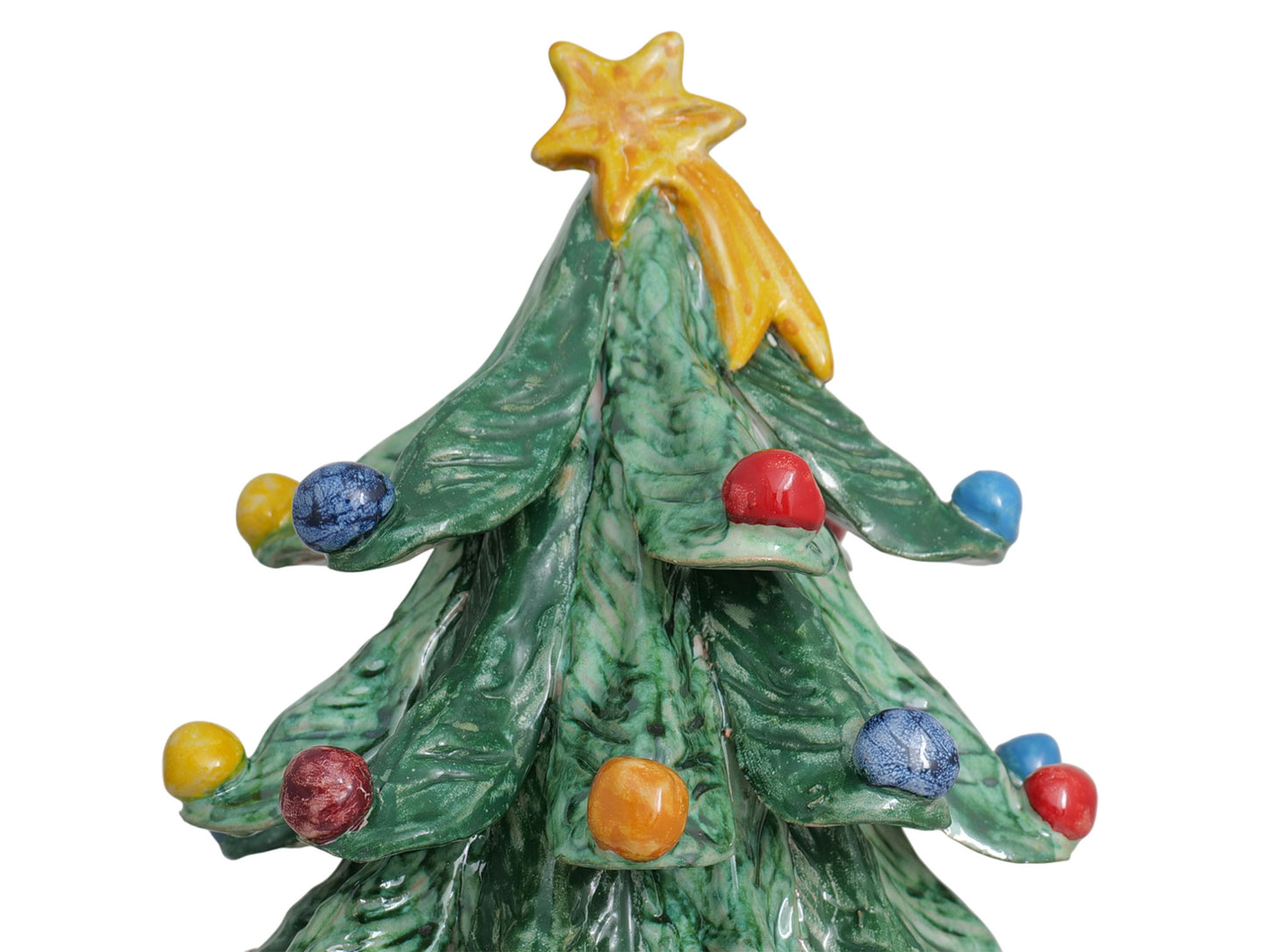 Albero di natale abete puntale stella