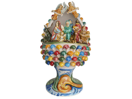 Presepe "pigna h 40"