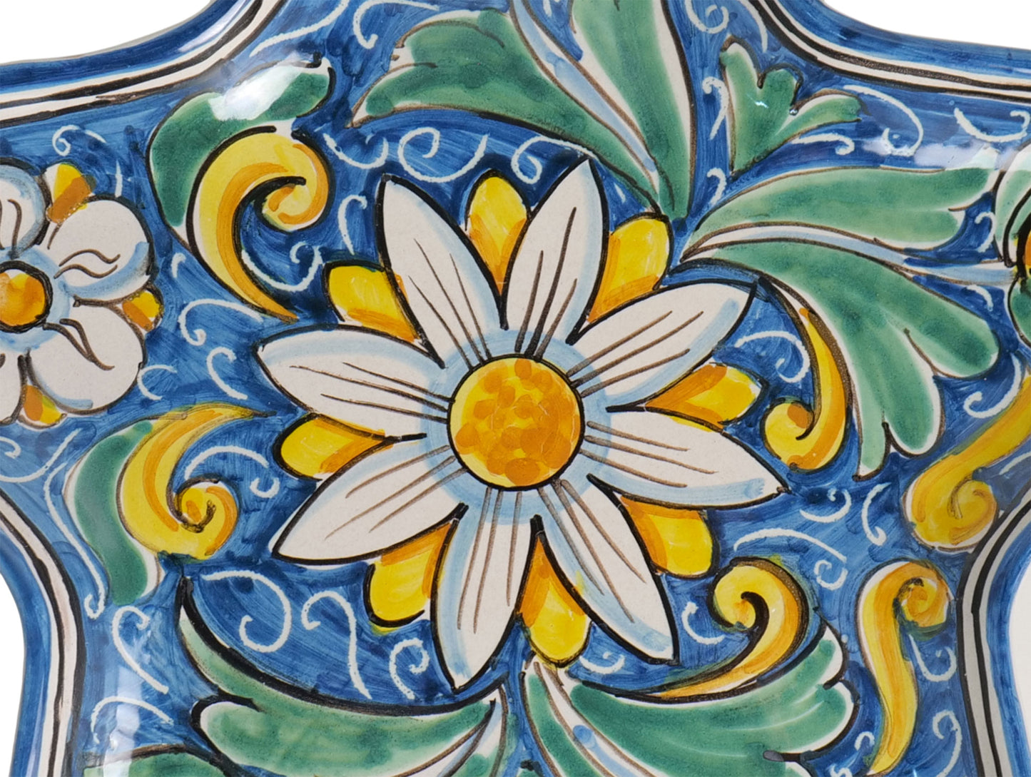 Vassoio stella decoro Margherita