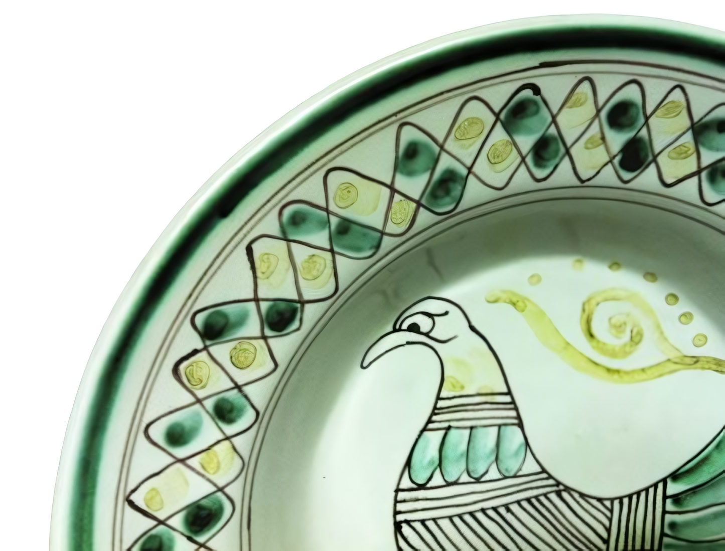 Deep basin plate