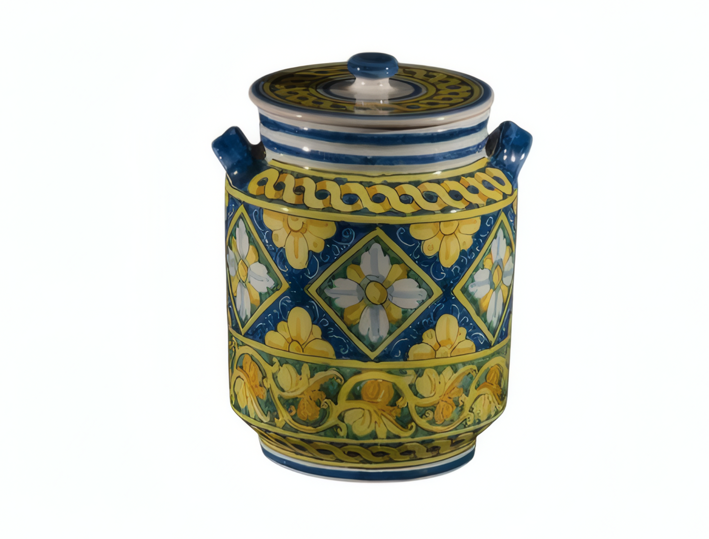 Large jar with handles