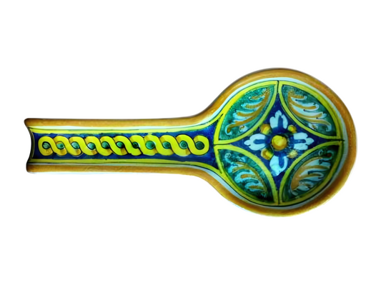 Green "round" spoon rest