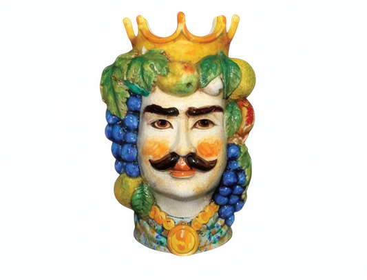 Testa di moro media frutta uomo H 26 cm