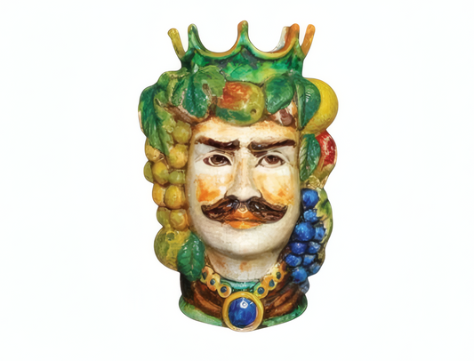 Testa di moro media frutta uomo H 26 cm