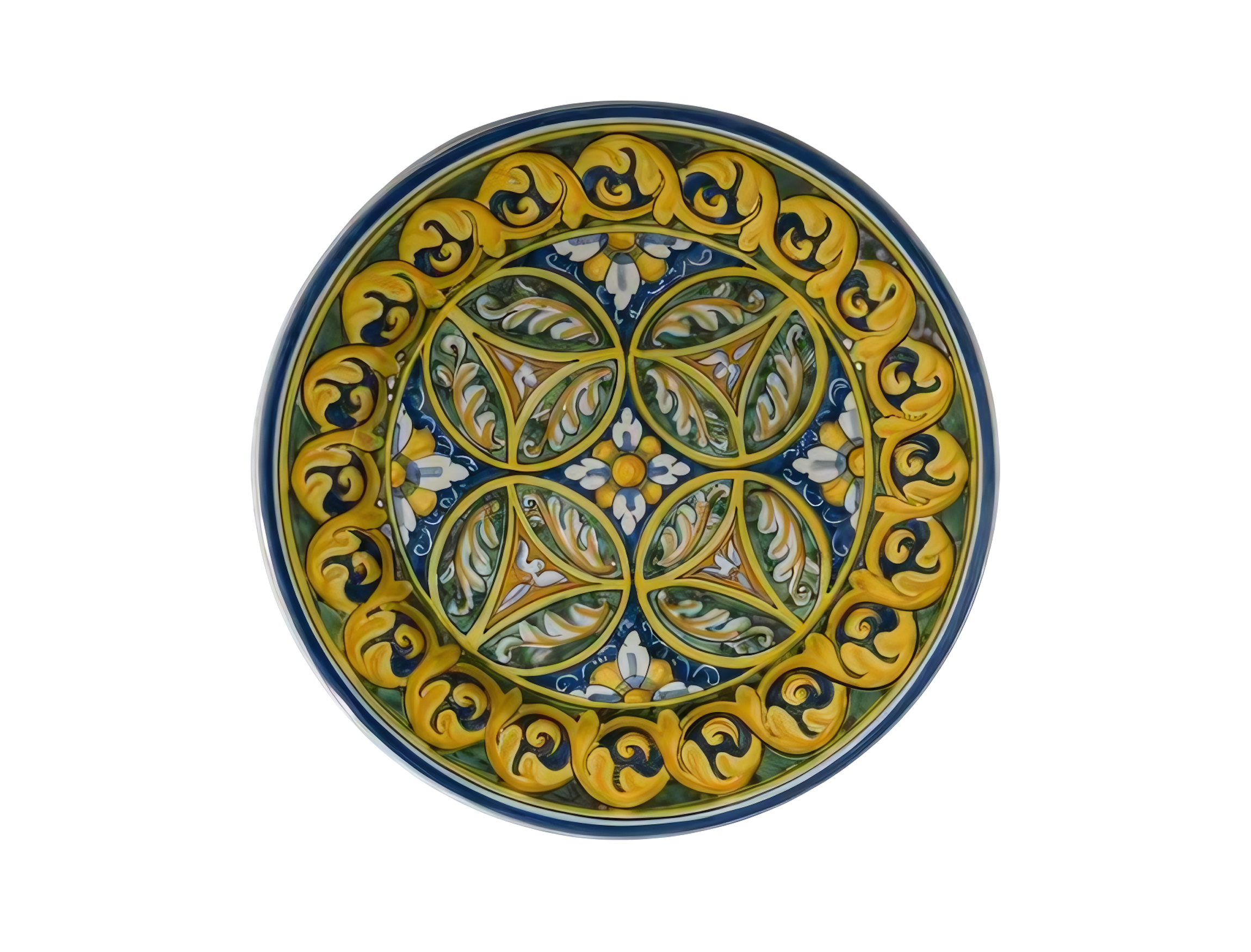 Small Rounded Plate Small round plate – Tre Erre ceramiche